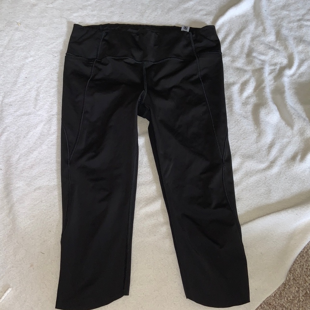 Athleta Capri pants size small, black running yoga athletics